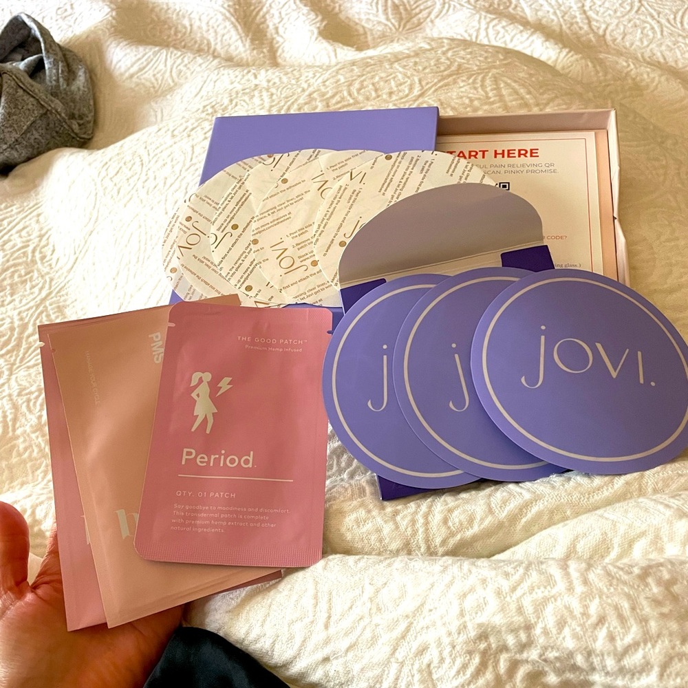 Jovi period pain relief patches